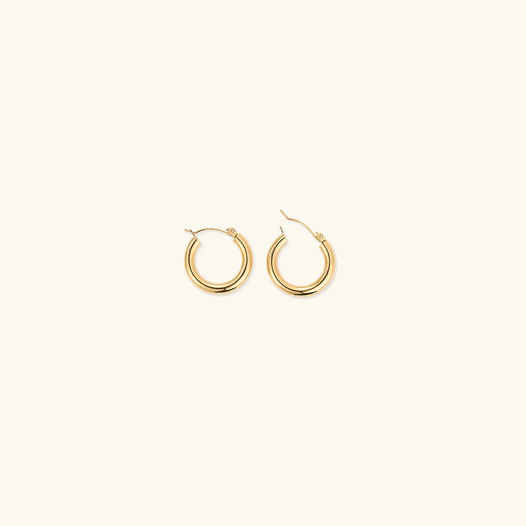 Wide Round Earrings - Jeffi