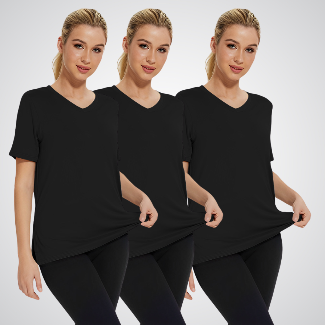 Louiza - Casual Loose Fit Tee (Pack of 3)