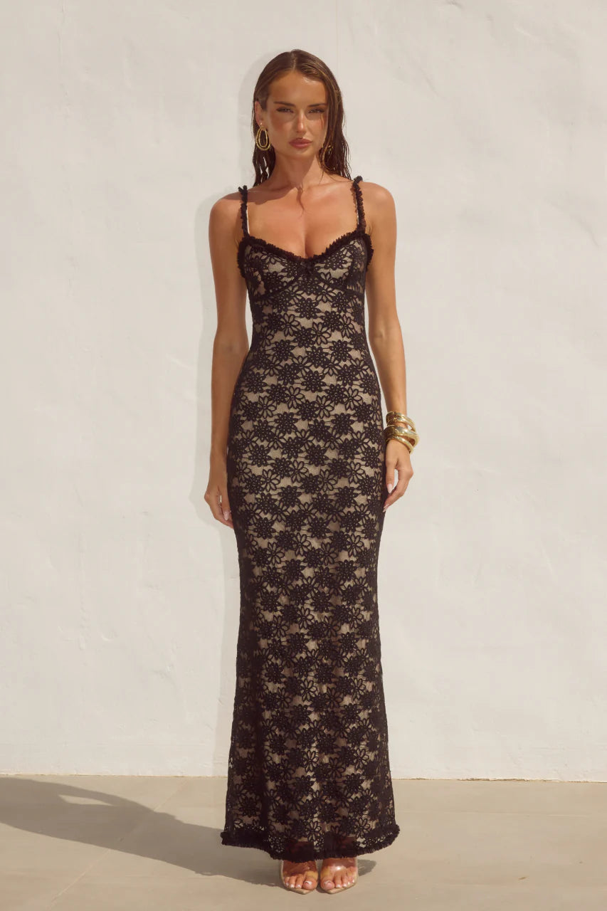 Rabia Lace Maxi Dress