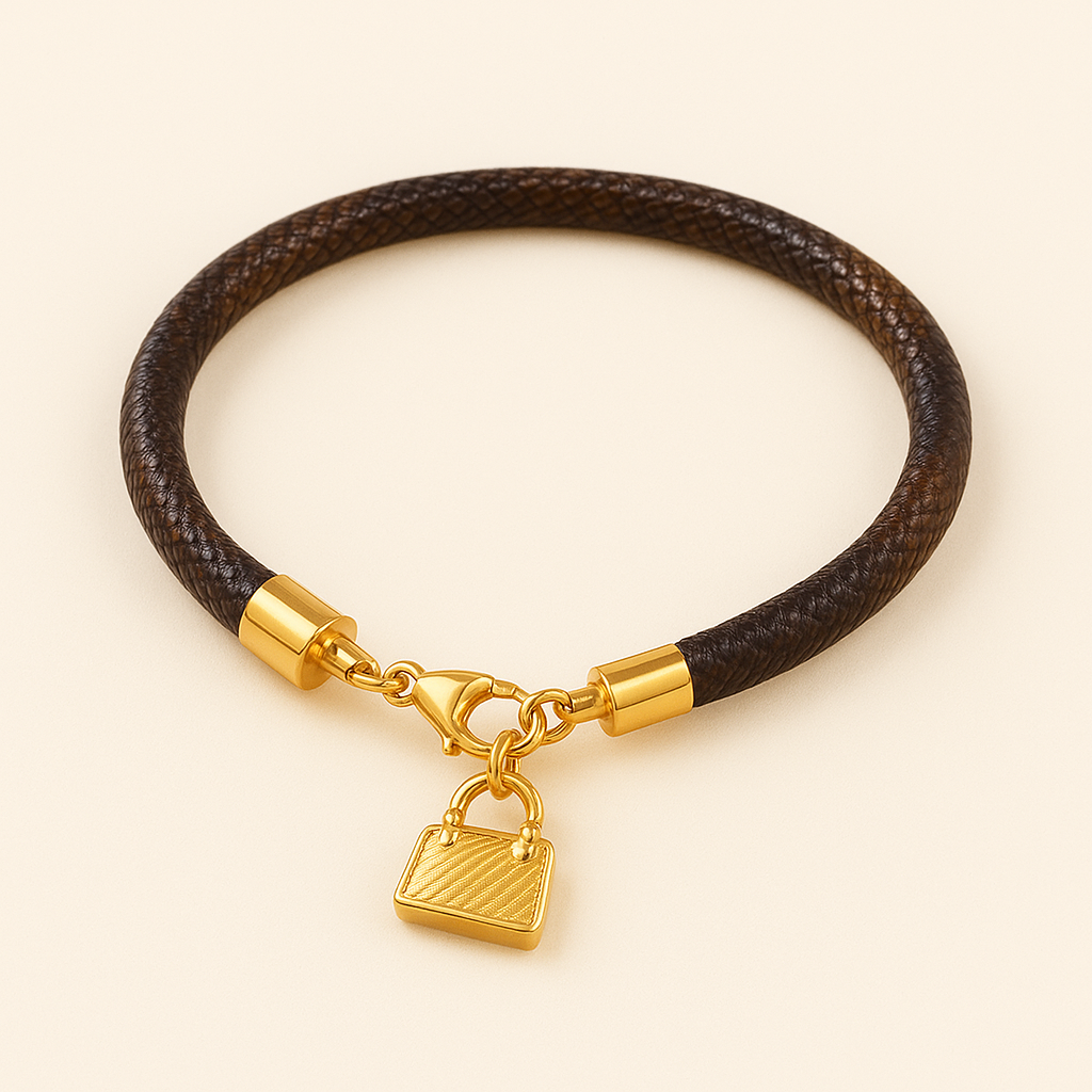 LULU Golden Bag Bracelet