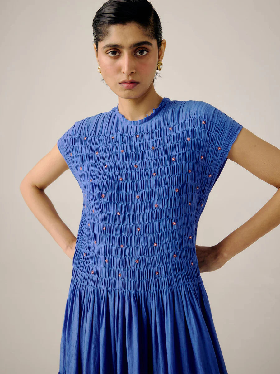 Amira Cotton Flare Dress