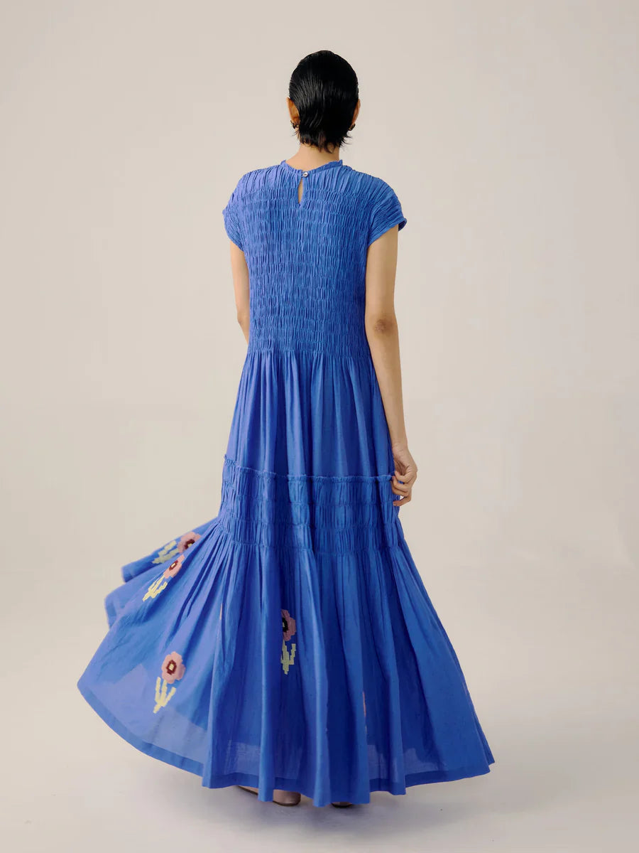 Amira Cotton Flare Dress