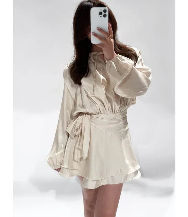 June Satin Dress