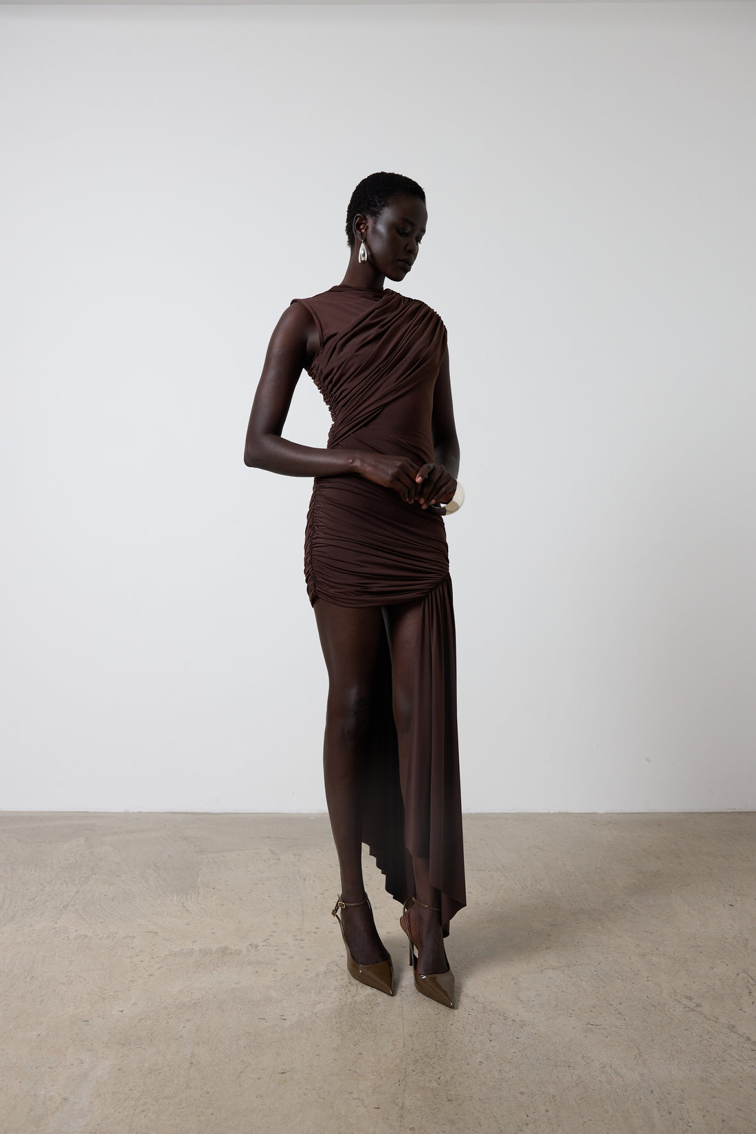 Valenna Draped Mini Dress