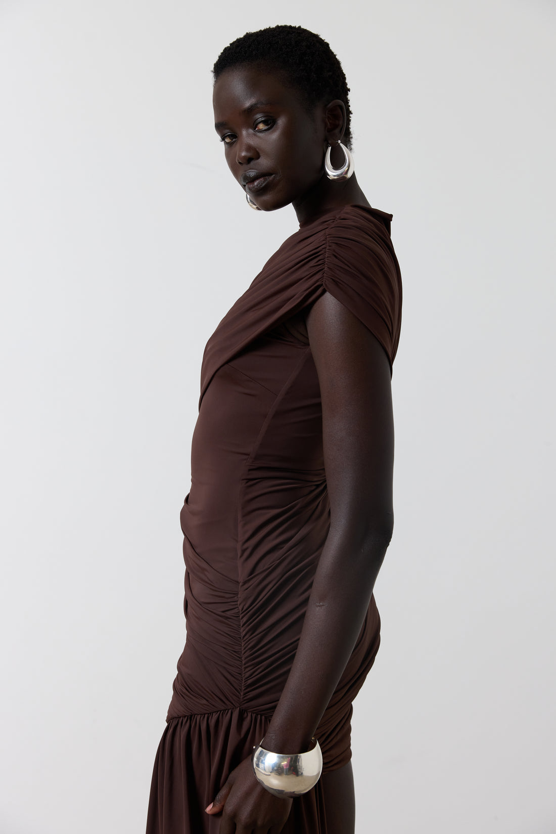 Valenna Draped Mini Dress