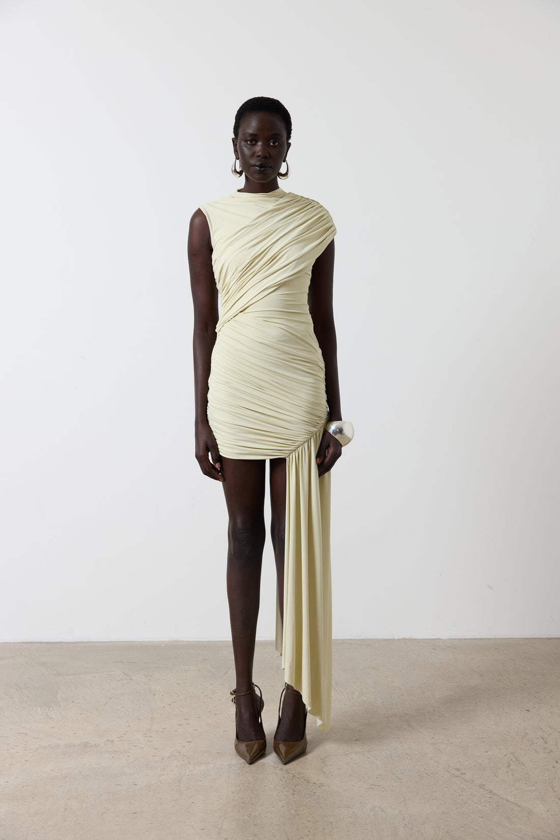 Valenna Draped Mini Dress
