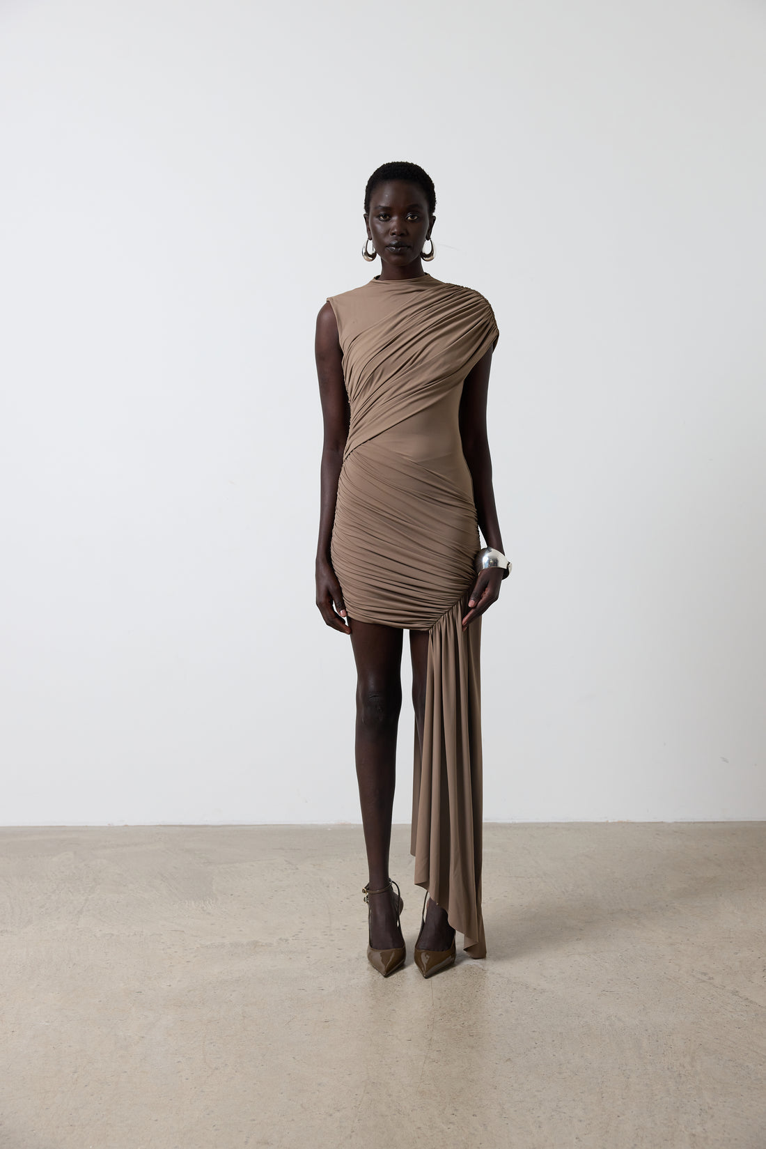 Valenna Draped Mini Dress