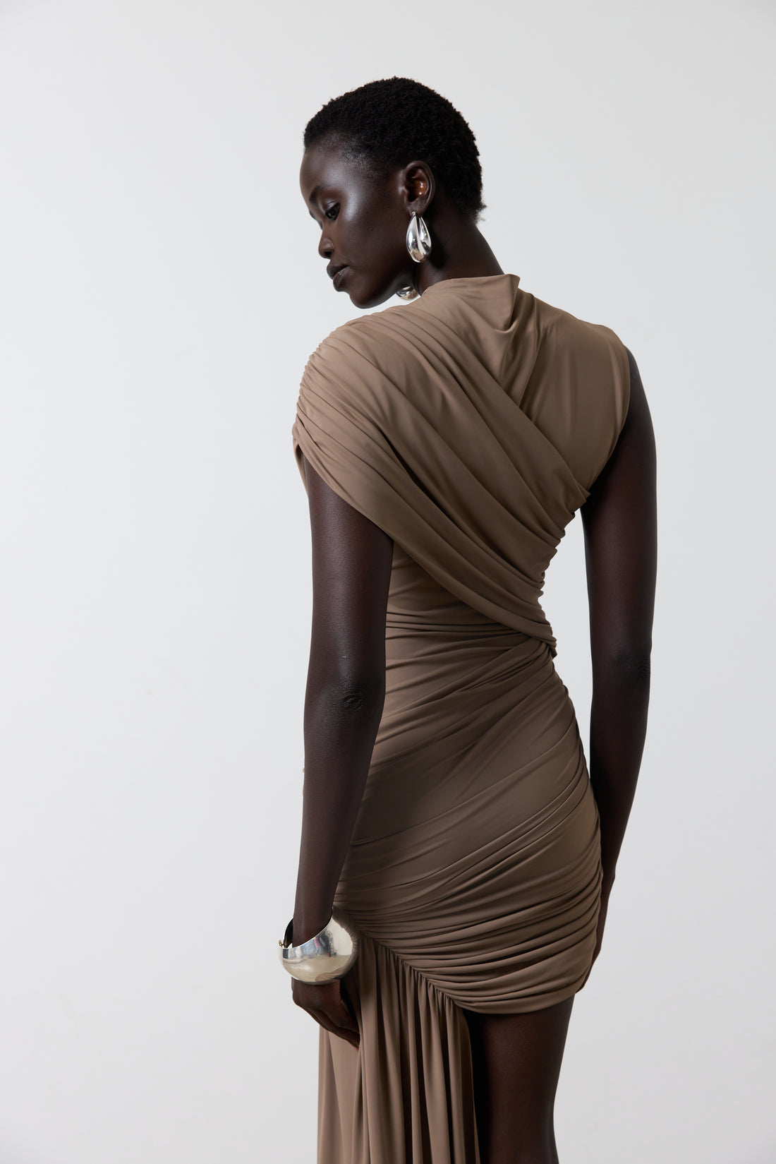 Valenna Draped Mini Dress