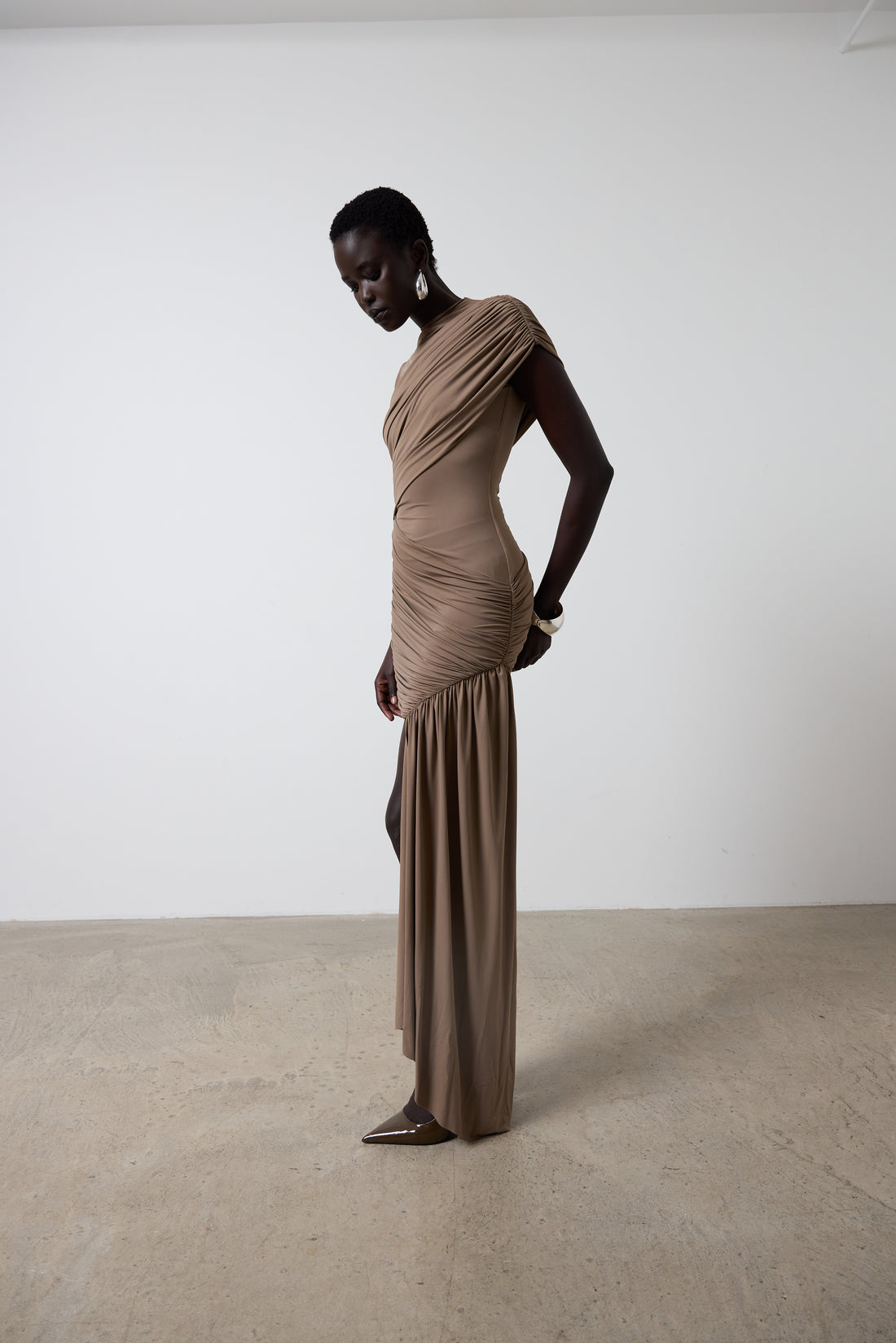 Valenna Draped Mini Dress