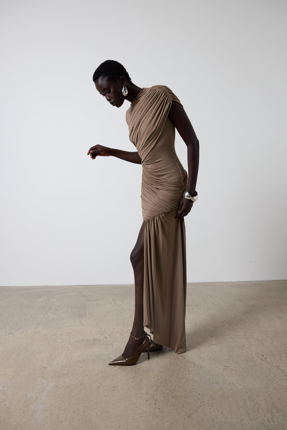 Valenna Draped Mini Dress