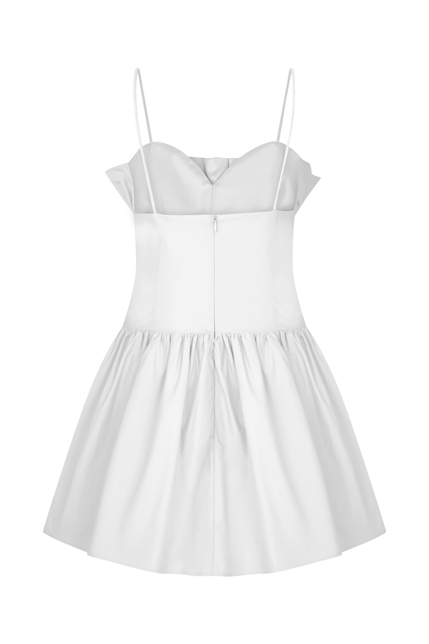 Jasmine Cotton Frill Mini Dress