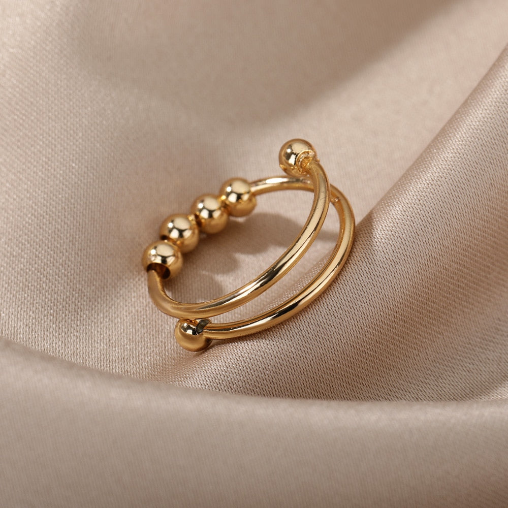 Elegant Adjustable Esra Ring for Timeless Beauty