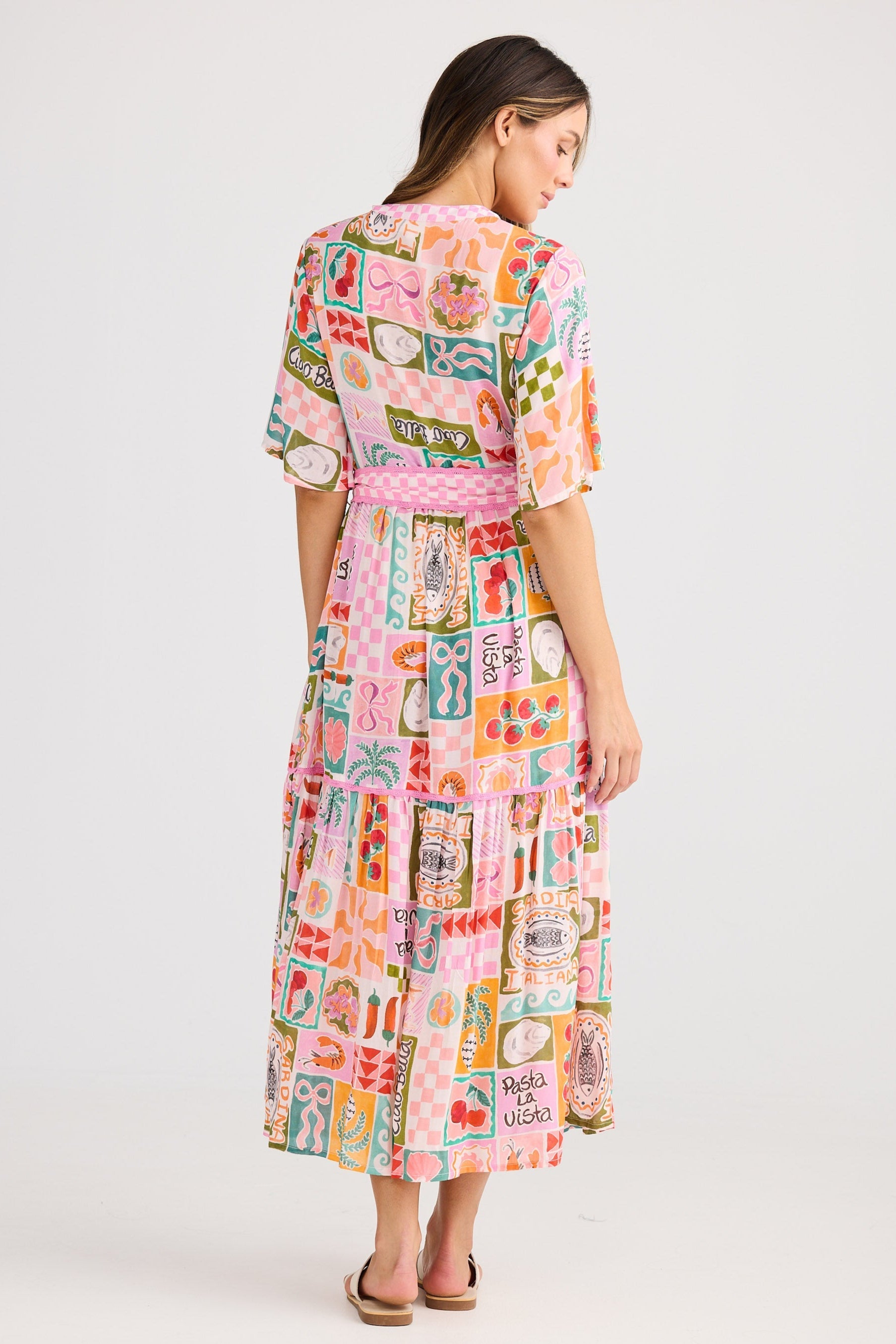 Lynwood Dress - Sardinia Summer