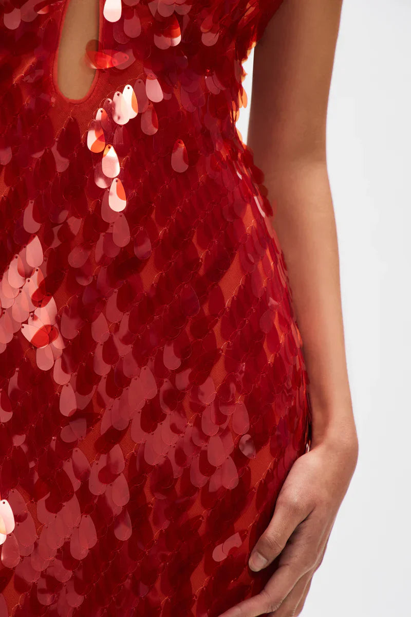 Vicky Sequin Maxi Dress