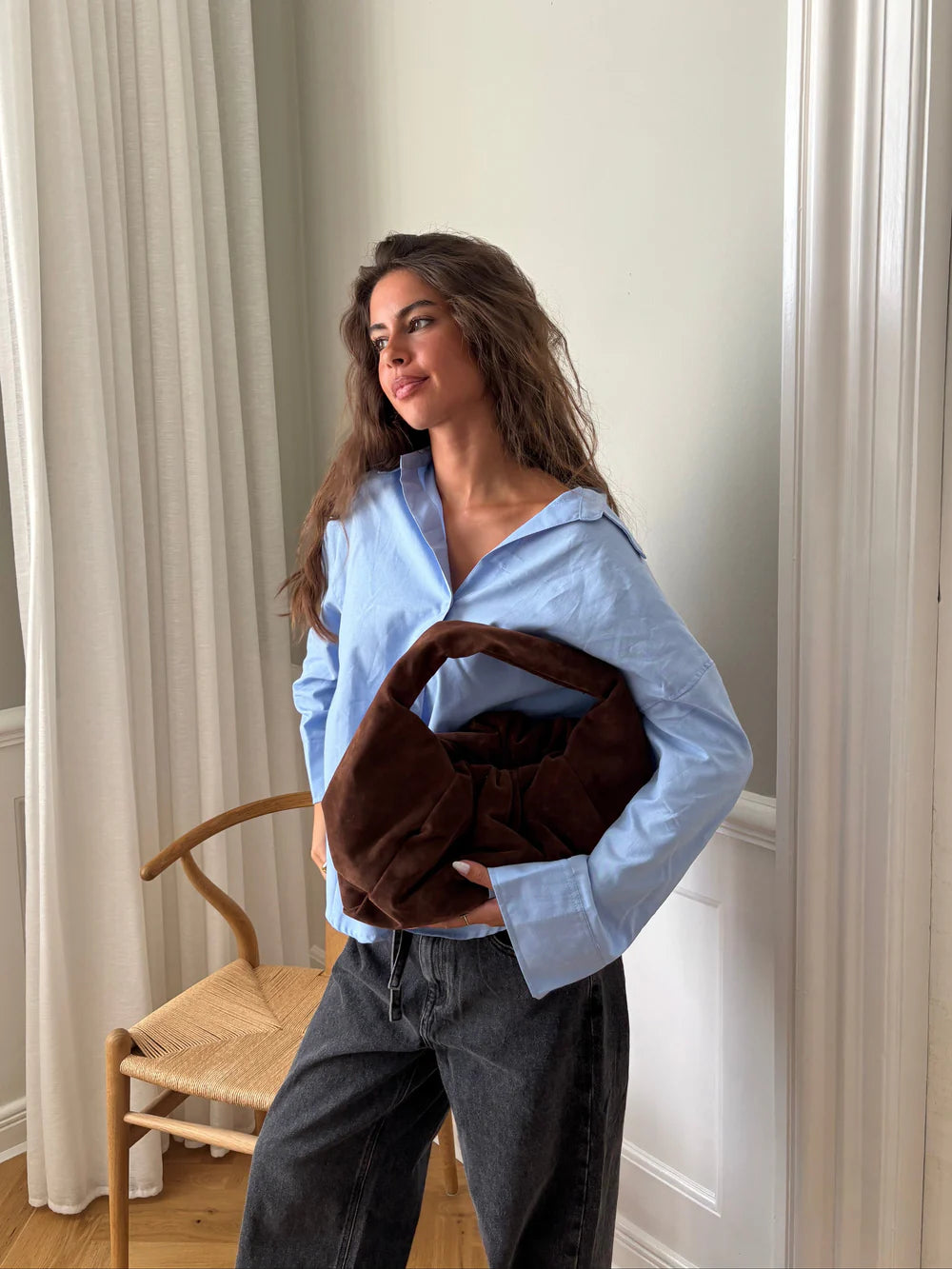 Lea Suede Bag