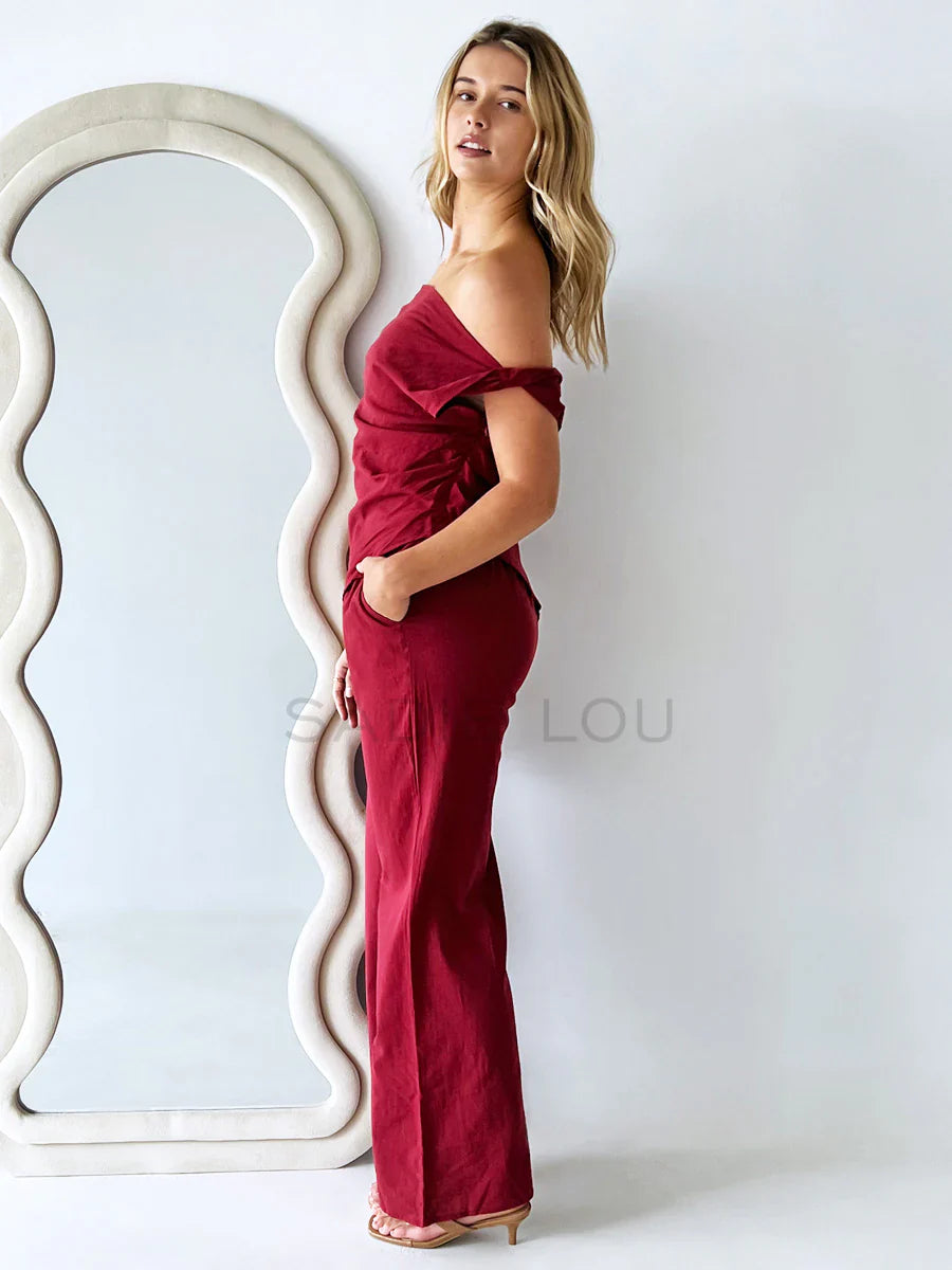 Aya Linen Co-Ord Set