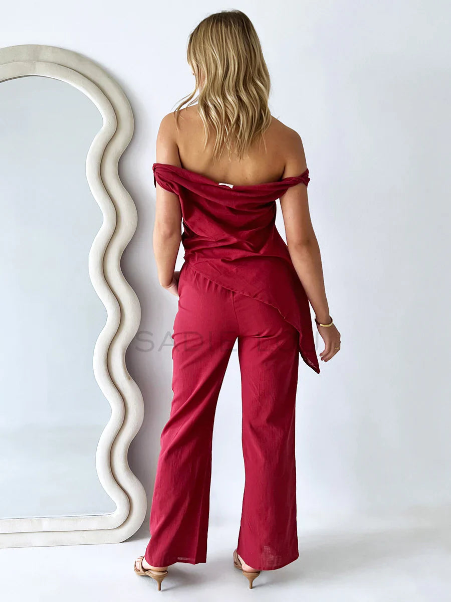 Aya Linen Co-Ord Set