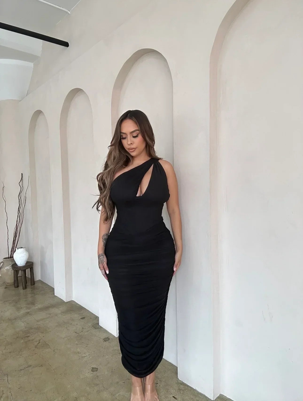 Ivory Refined Corset Dress