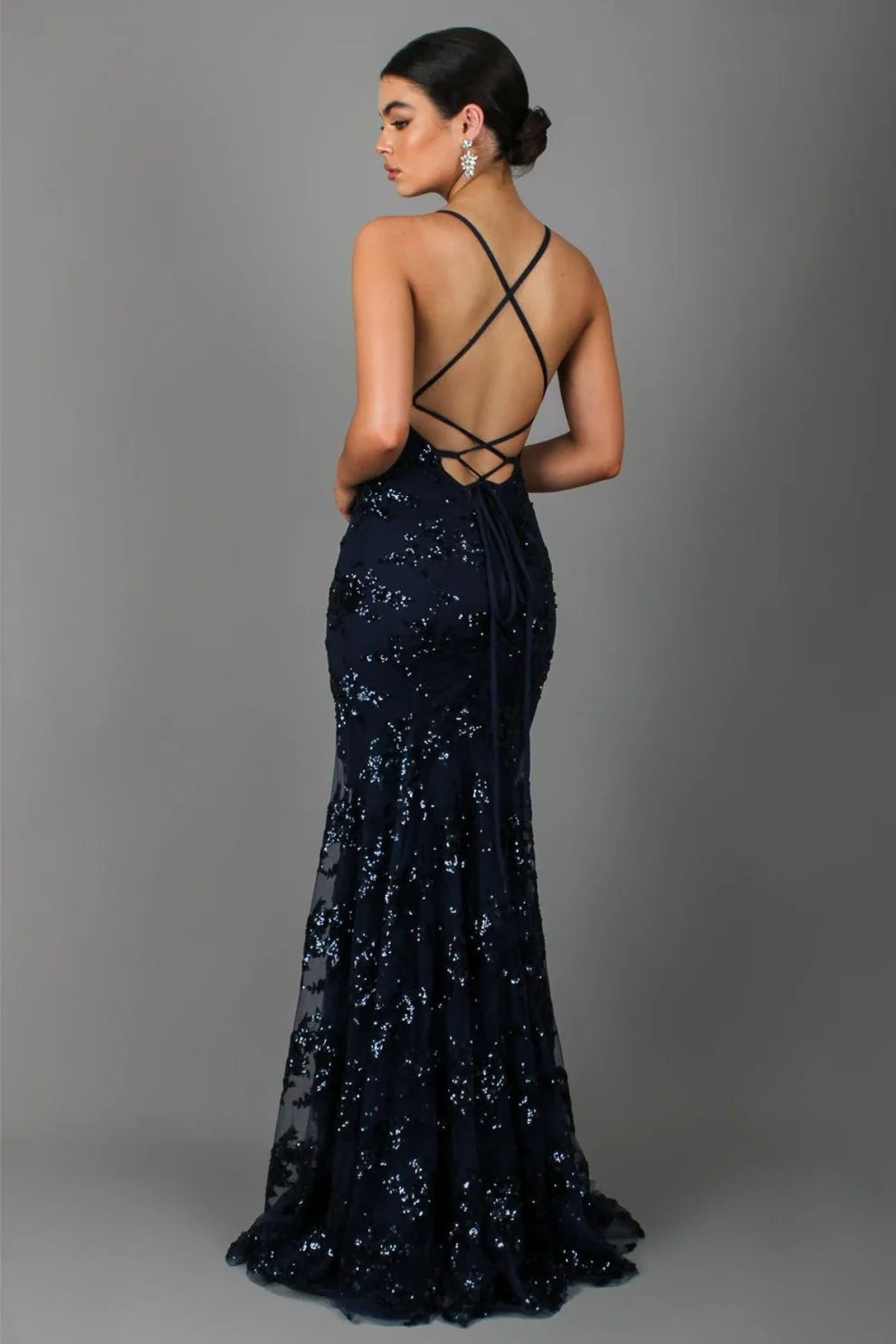 Ivana Sequin Glitter Dress