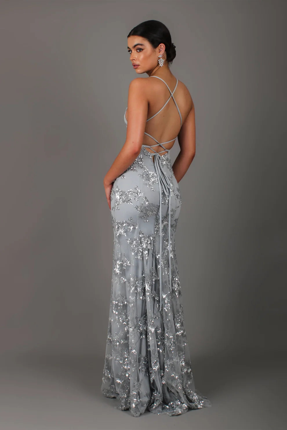 Ivana Sequin Glitter Dress