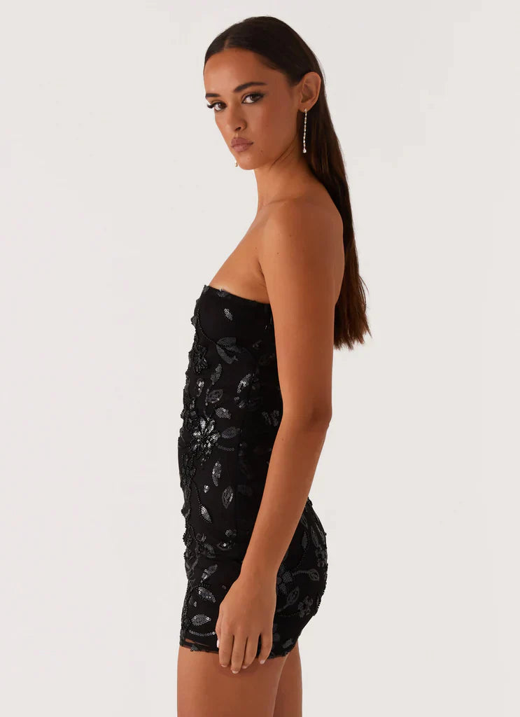 Aurora Beaded Mini Dress