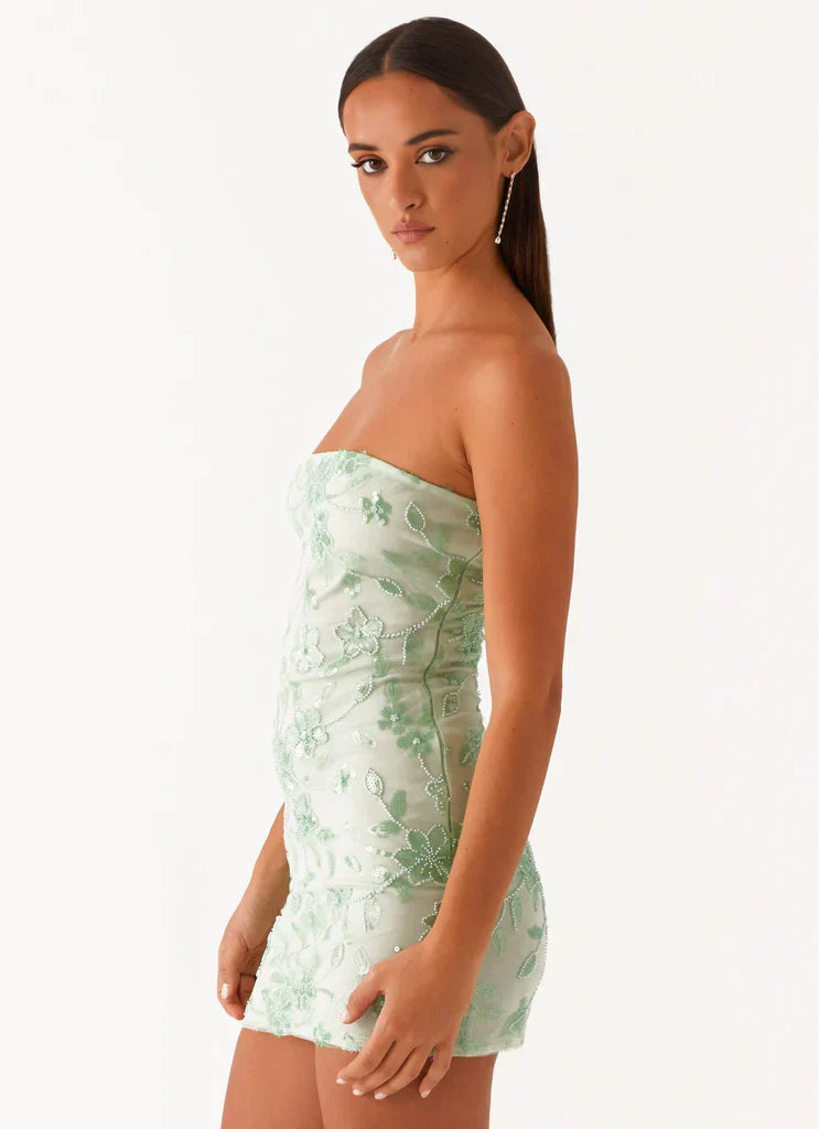 Aurora Beaded Mini Dress