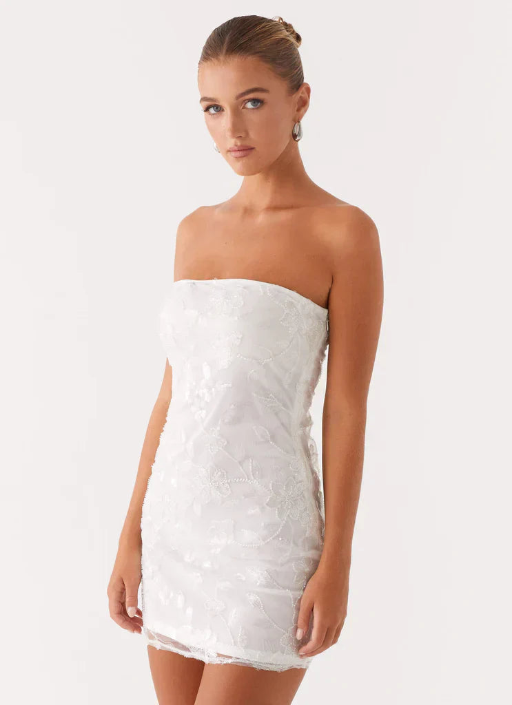 Aurora Beaded Mini Dress