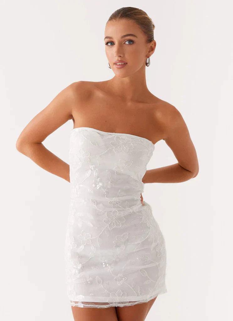 Aurora Beaded Mini Dress