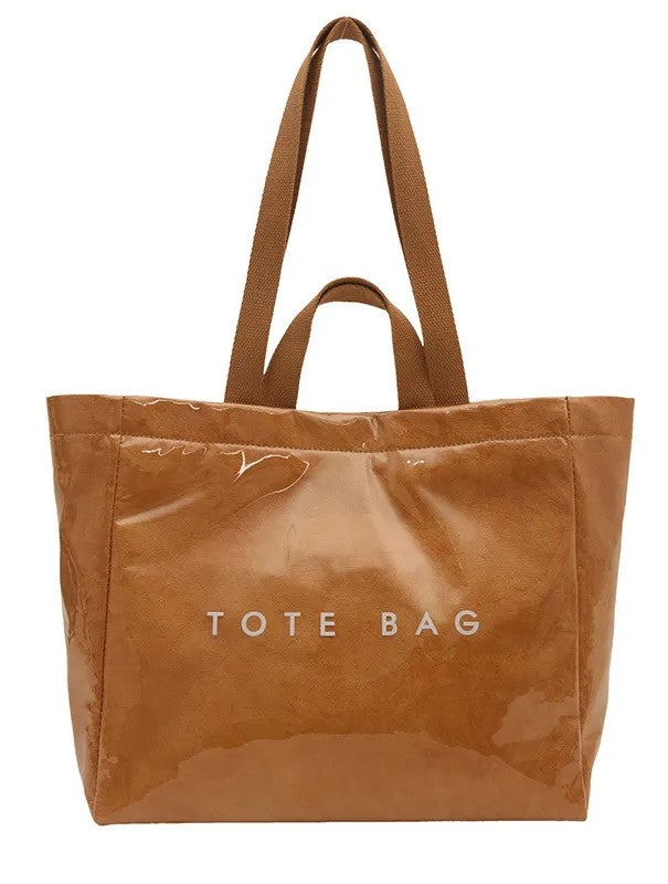 Clara PVC Tote Bag