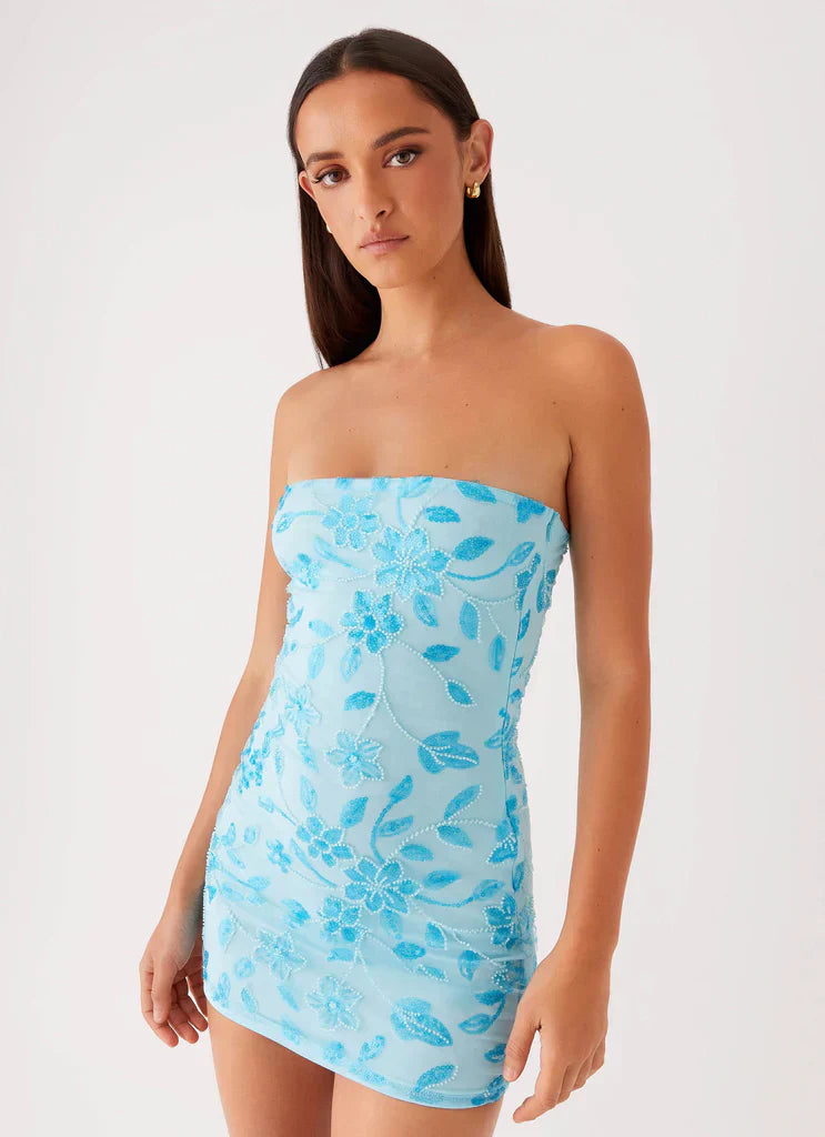 Aurora Beaded Mini Dress