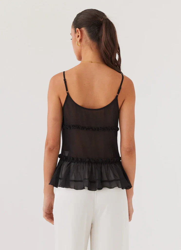 Diana Ruffle Cami Top