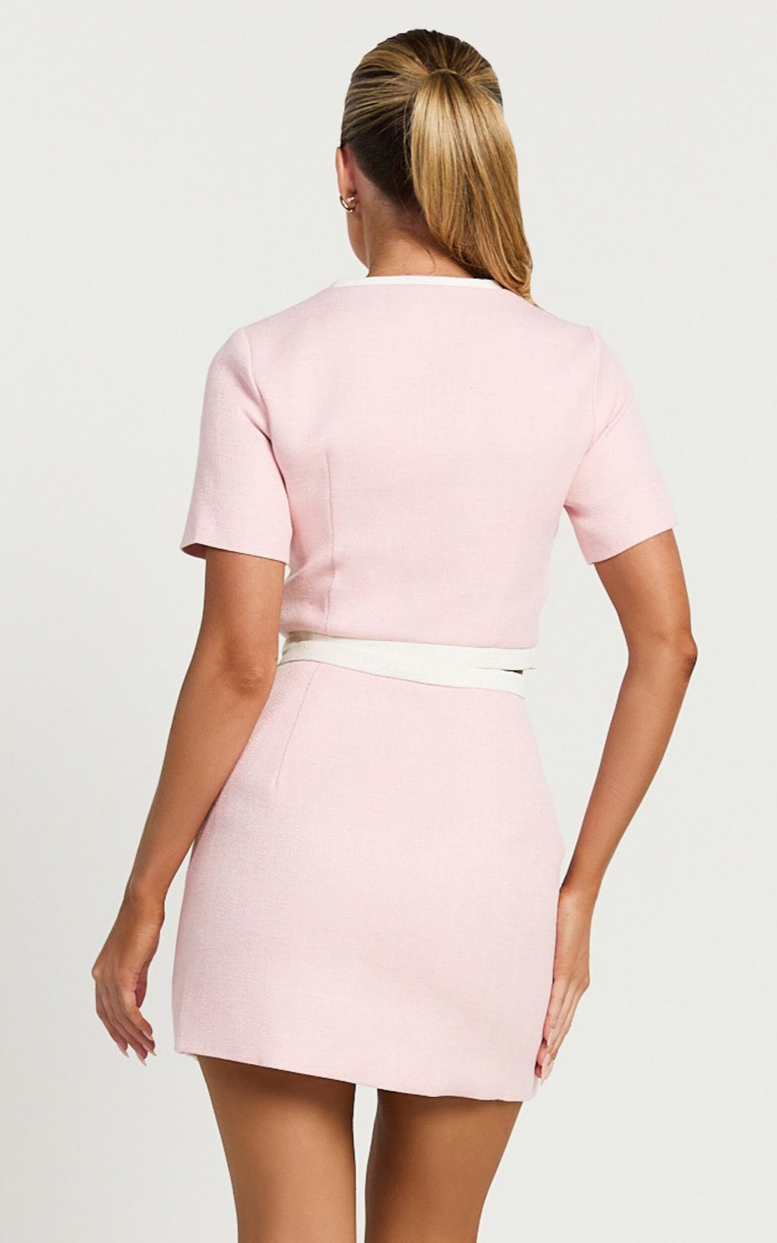 Rose Blush Bouclé Co-ord