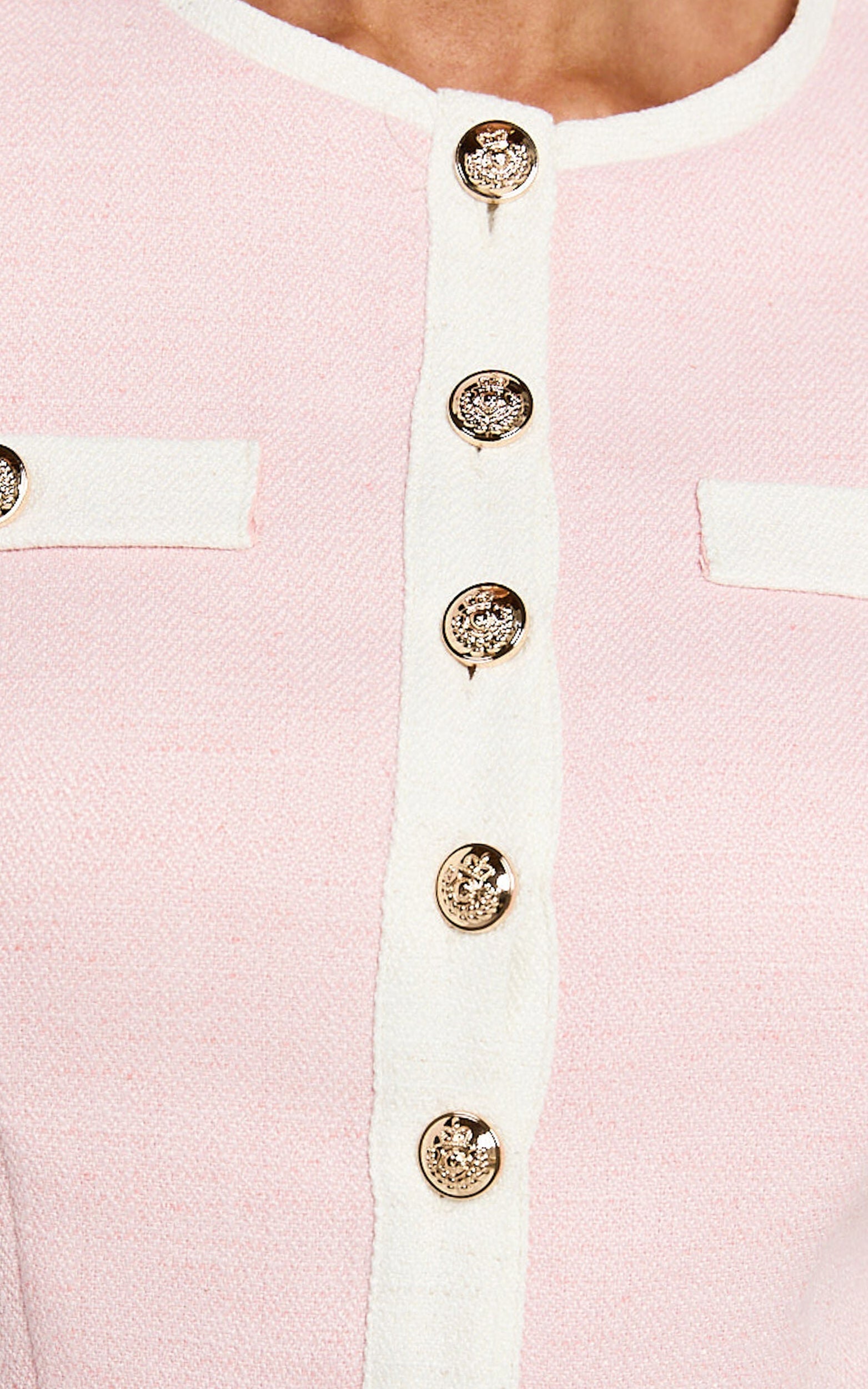 Rose Blush Bouclé Co-ord