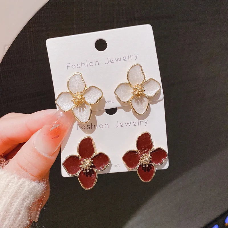 Selene™ | Hibiscus Earrings