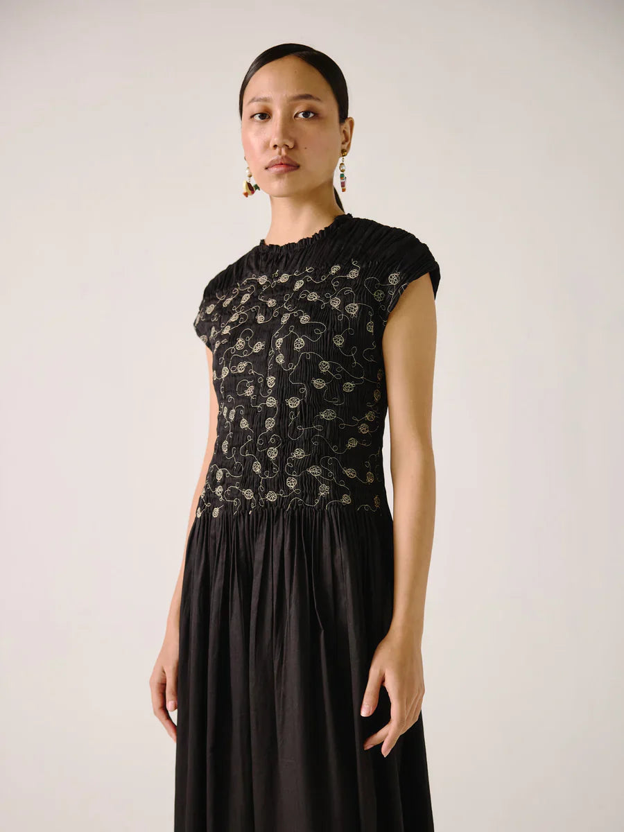 Amira Cotton Flare Dress