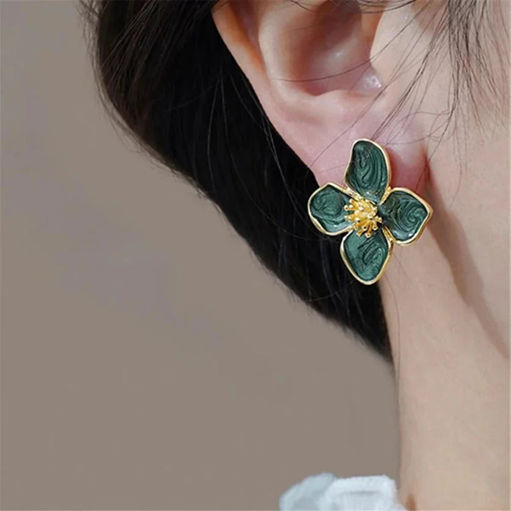 Selene™ | Hibiscus Earrings