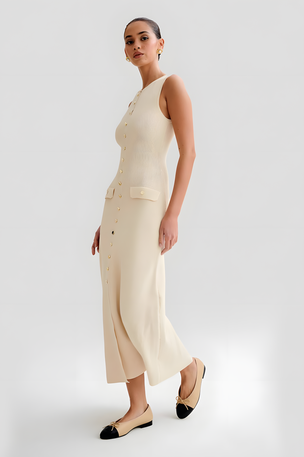 Tricia Sleeveless Long Dress