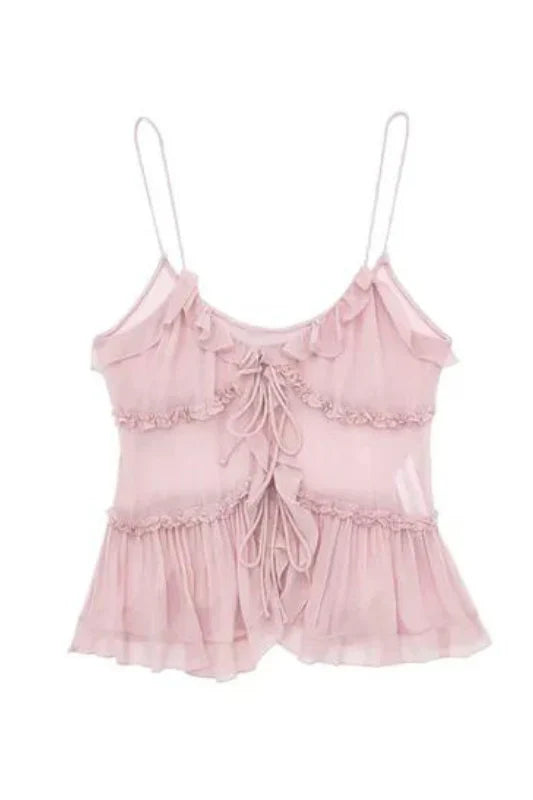 Diana Ruffle Cami Top