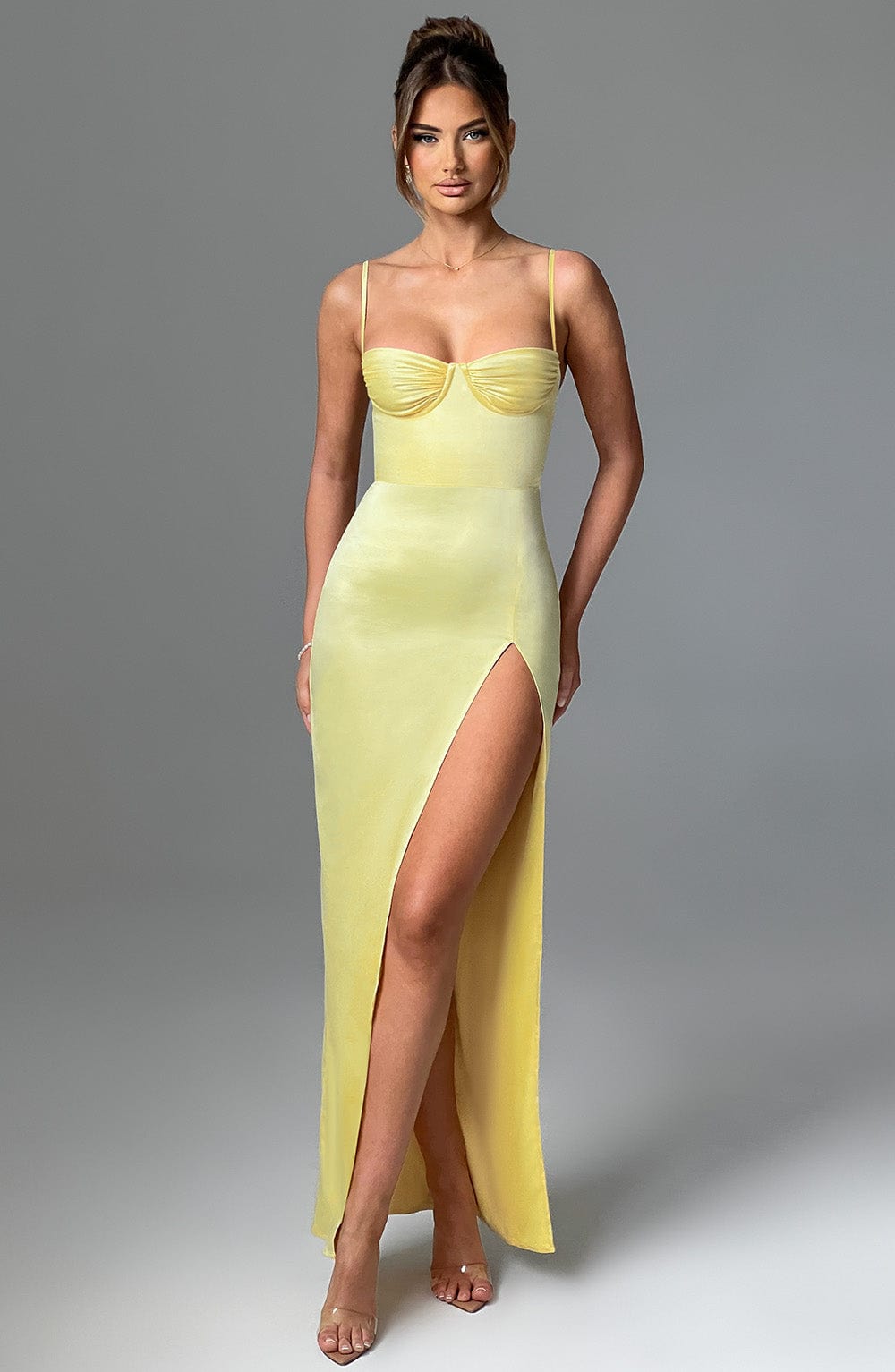 Elowen Maxi Dress - Lemon