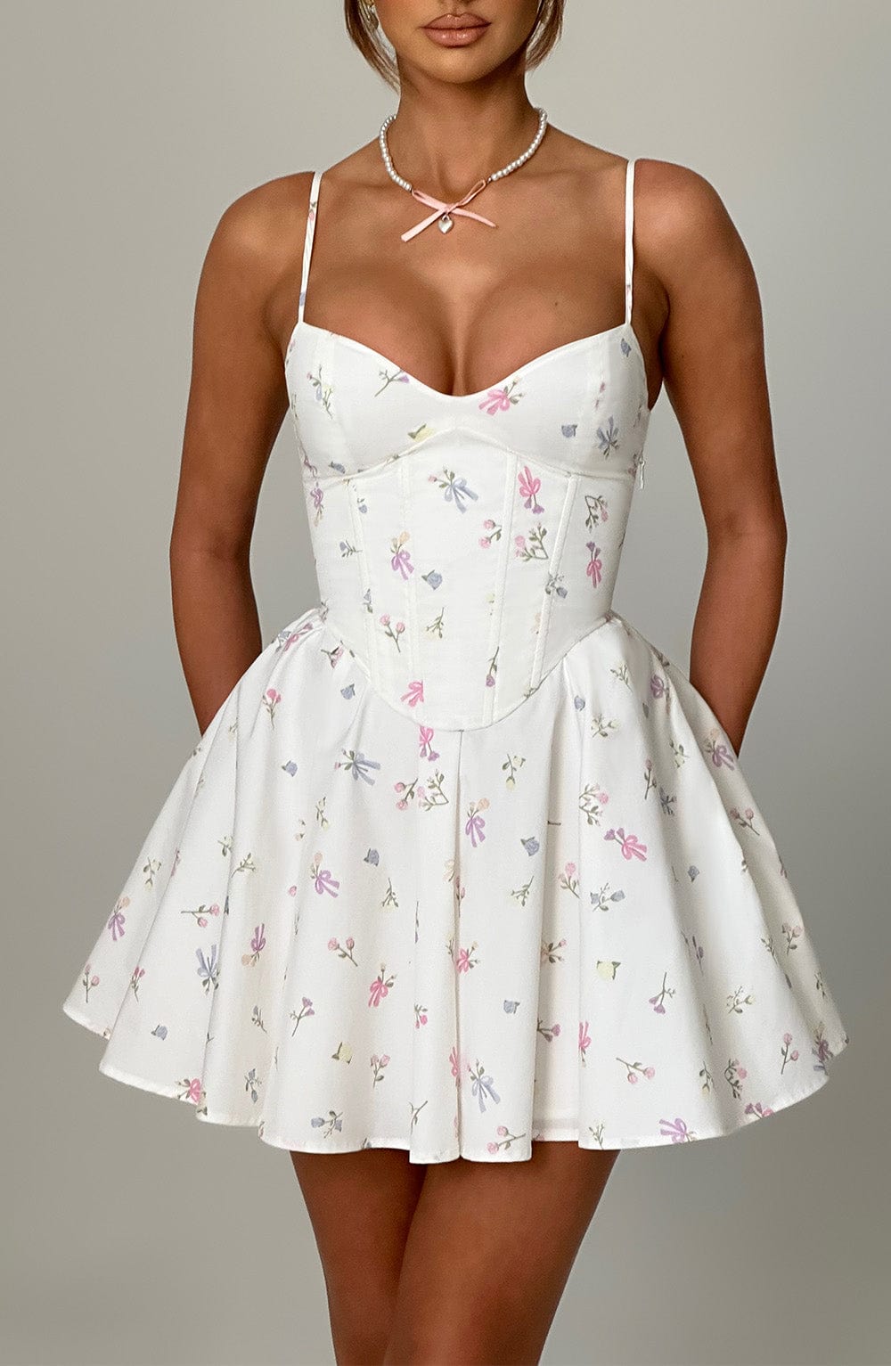 Aimily Corset Mini Dress