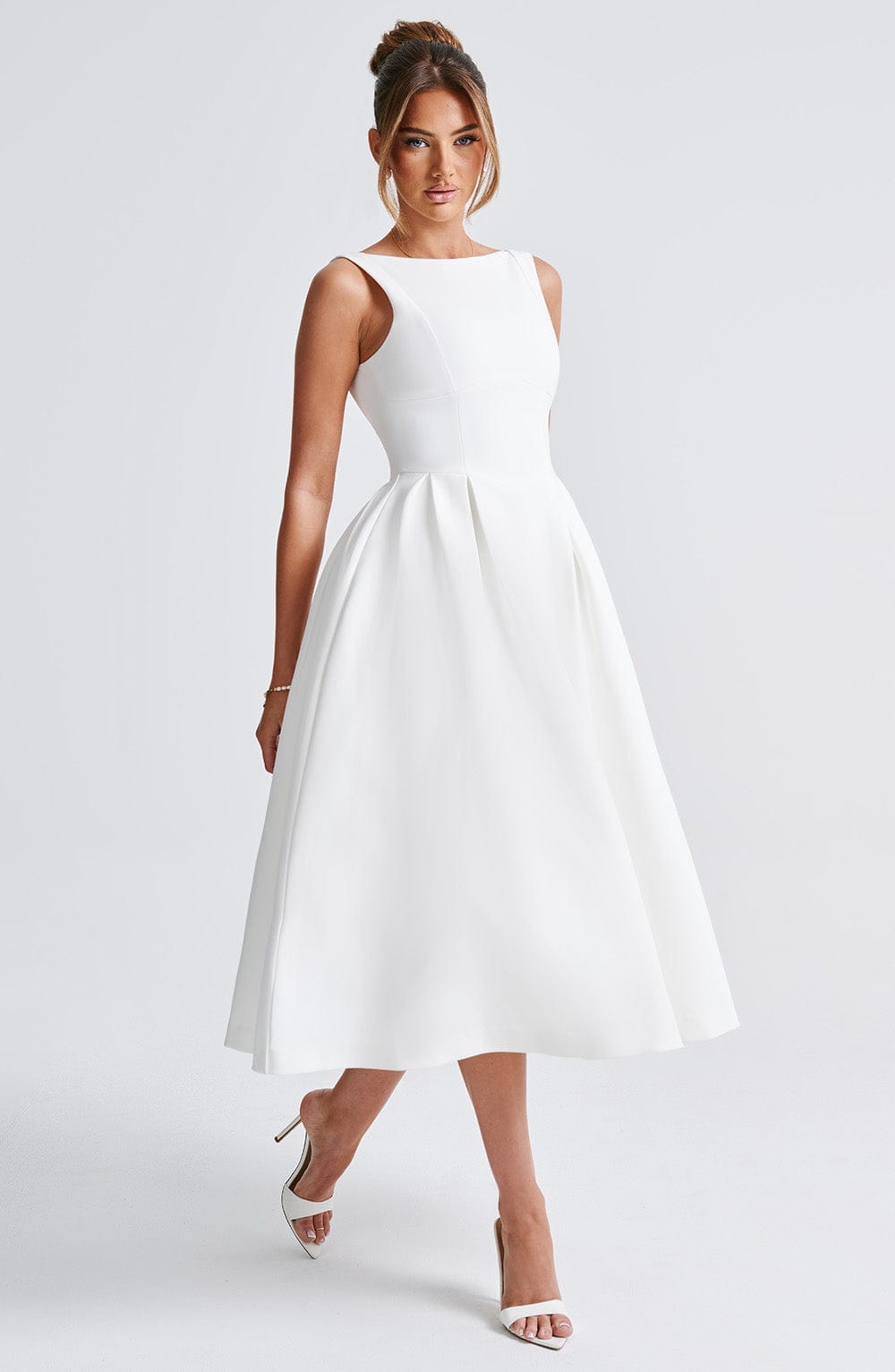 Clarice Bridal Inspired Midi Dress