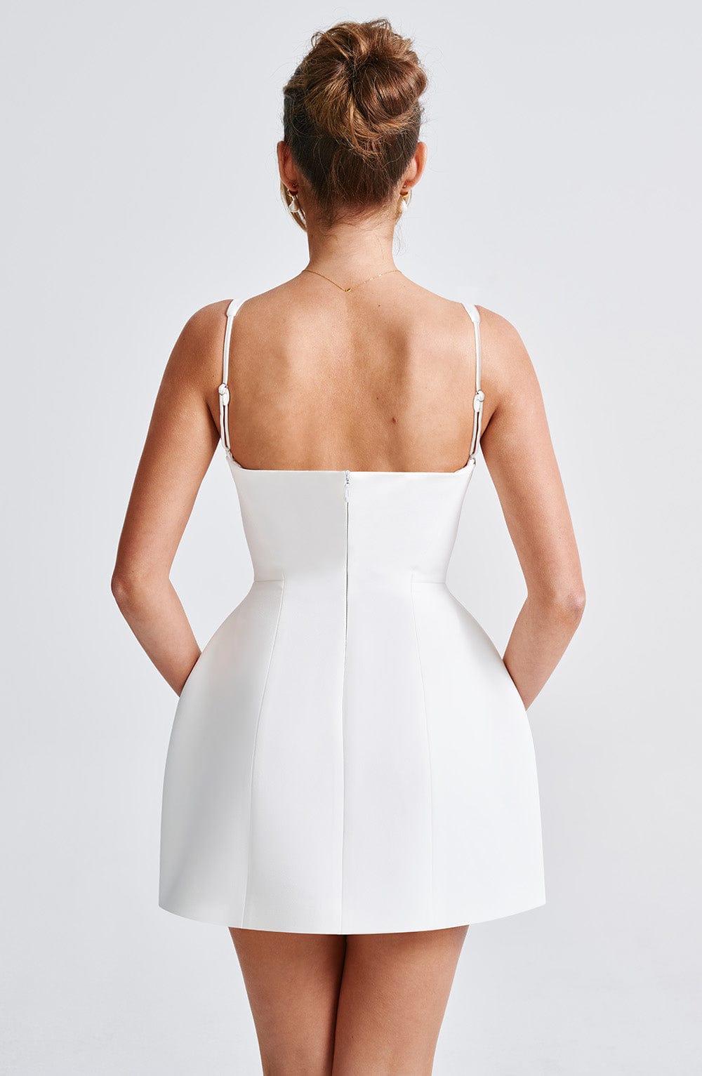 Charice Ivory Mini Dress