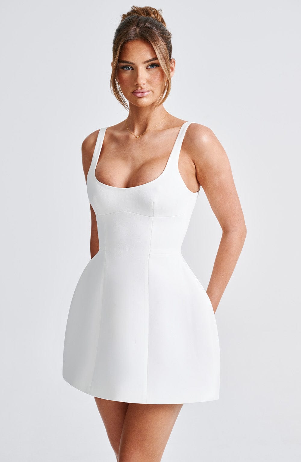 Charice Ivory Mini Dress
