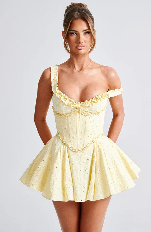 Elvira Playsuit Mini Dress