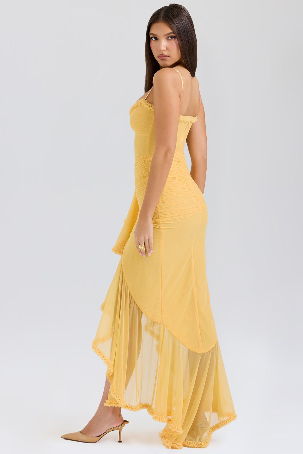 Lisa - Ruffled Maxi Dress