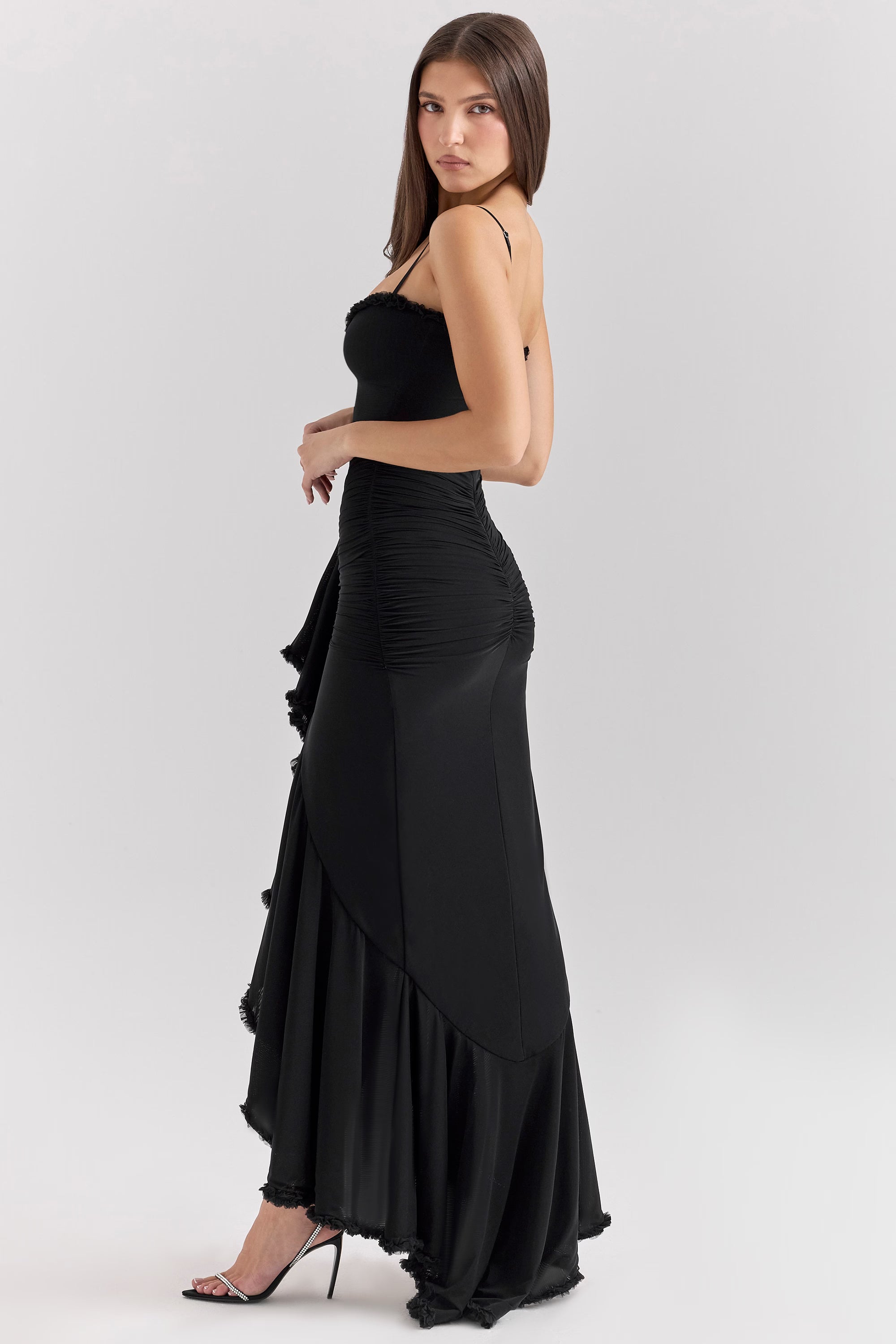 Lisa - Ruffled Maxi Dress
