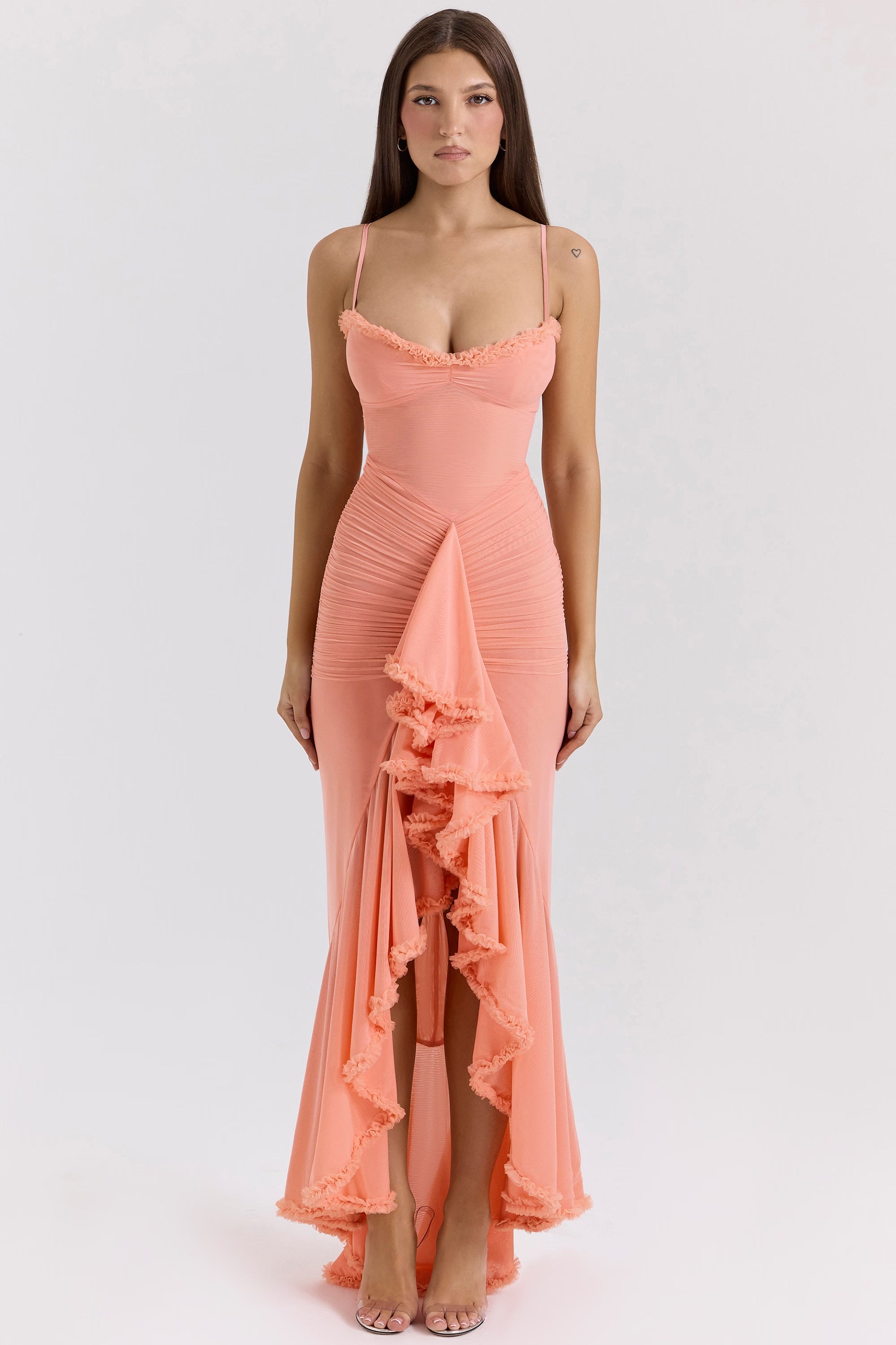 Lisa - Ruffled Maxi Dress