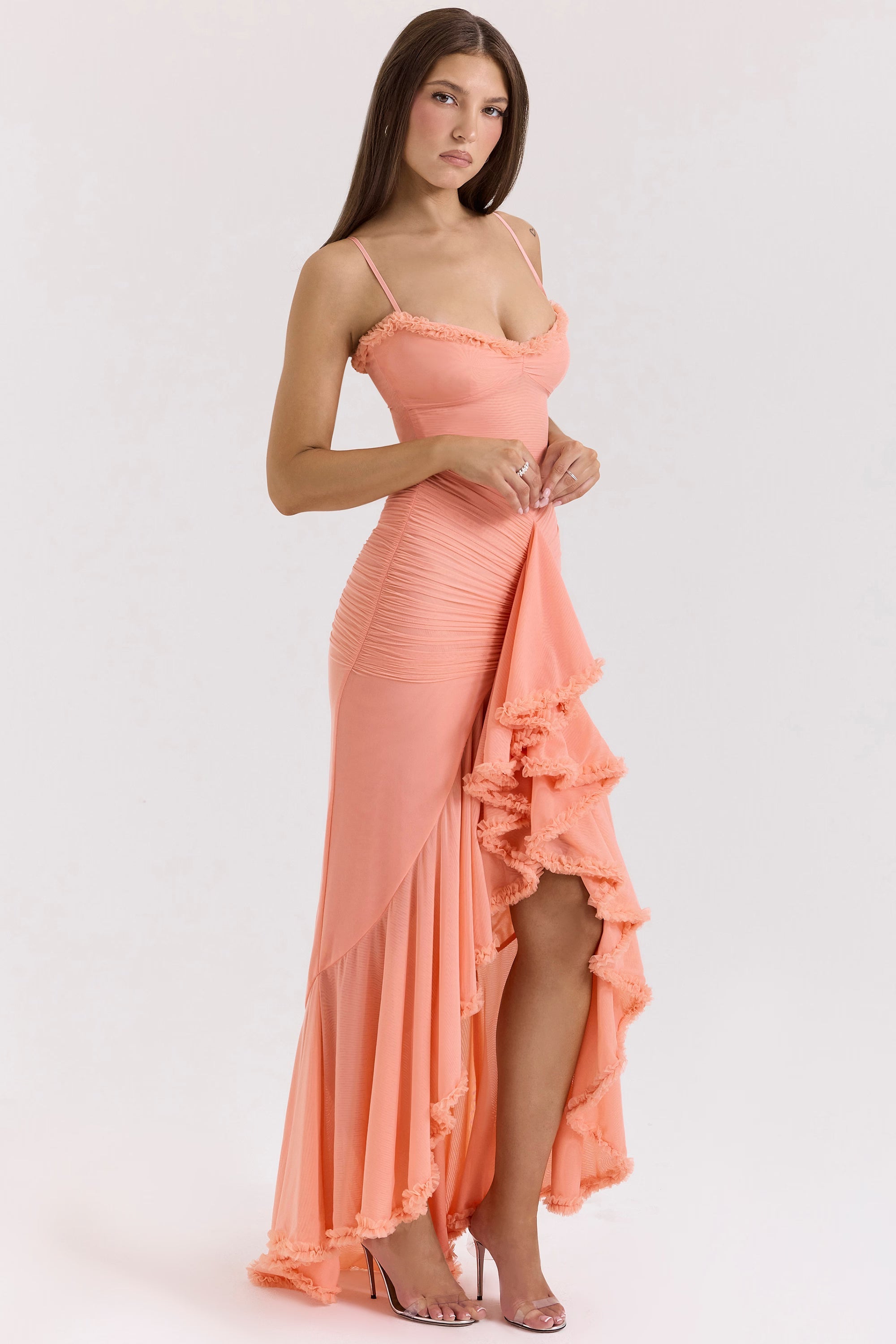 Lisa - Ruffled Maxi Dress