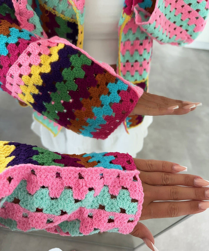 Flora Crochet Cardigan