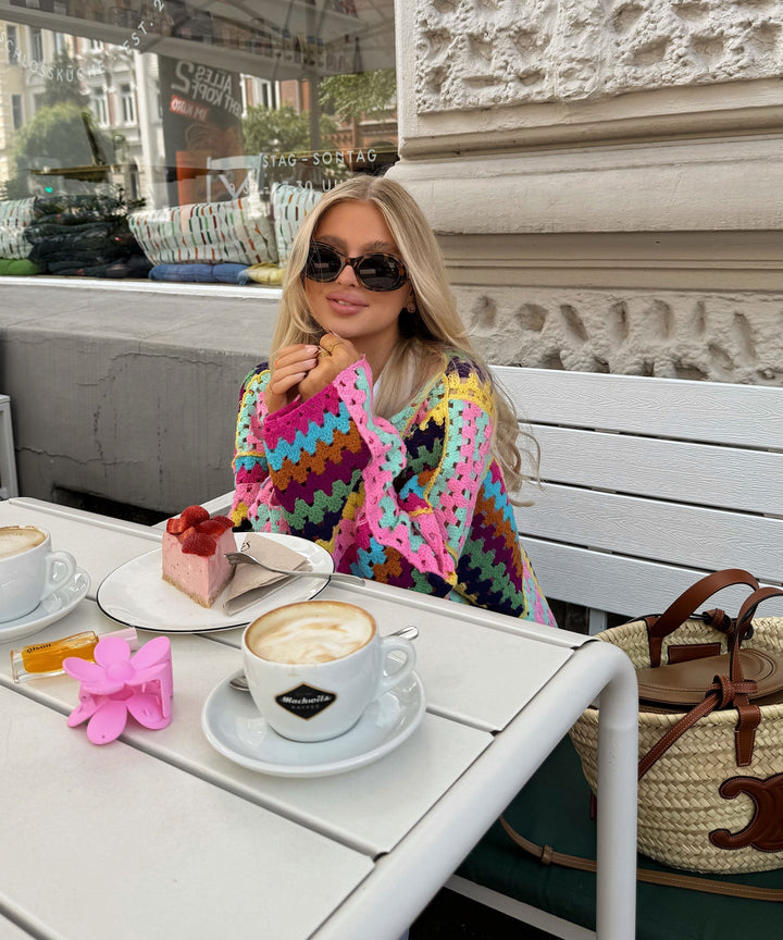 Flora Crochet Cardigan